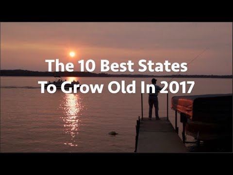 These are the 10 best states to grow old, according to Caring.com These are the 10 best states to grow old, according to Caring.com