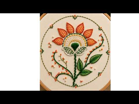 Hand embroidery/contemporary embroidery design- Leisha's Galaxy embroidery