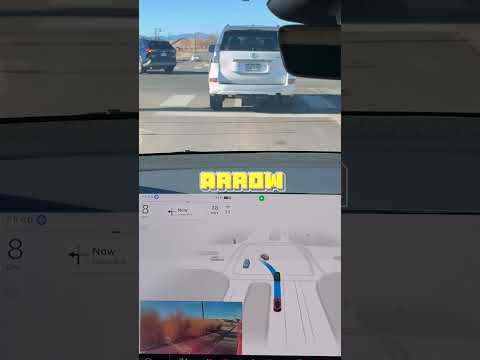 FSD Beta Left Turn with Oncoming Traffic | Yield Required