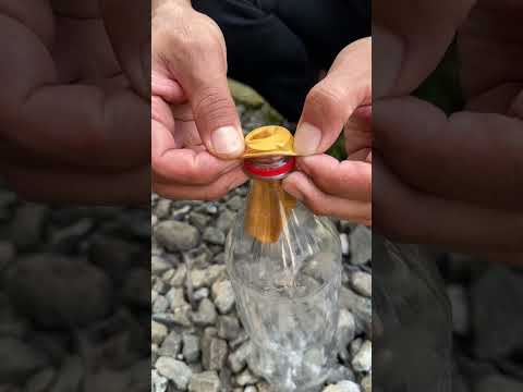 Air mancur dari botol bekas #idekreatif