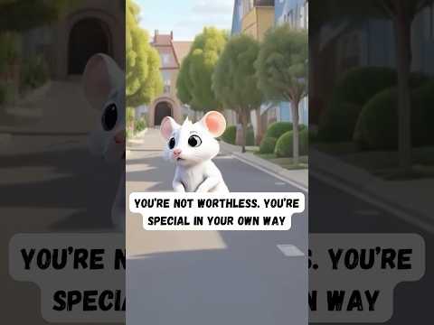 You are enough #animatedstories #motivationalvideo #ai3d #viralstory #blackdog #mouse #animalshorts