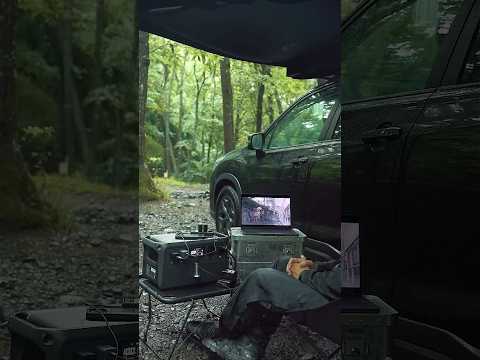 Rain Sounds & Cozy Vibes Without Losing Power | DJI Power 1000 ASMR