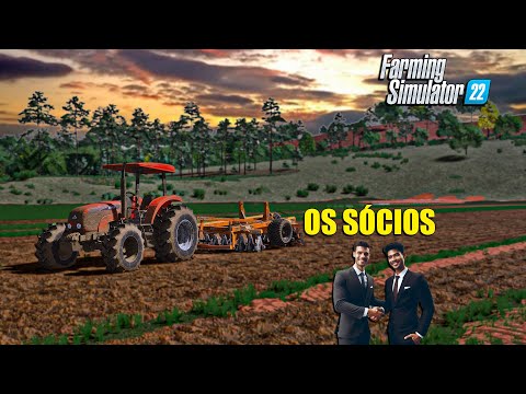 Fazenda simulada #42 | Arrendamos campos arrozeiros com sociedade do Cosmos | Farming simulator 22