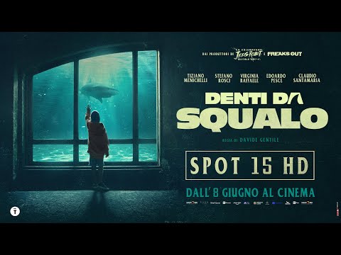 DENTI DA SQUALO con Virginia Raffaele, Claudio Santamaria e Edoardo Pesce | Spot "Uno squalo" HD
