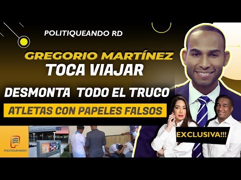 ¡TOCA VIAJAR! DESMONTA TODO EL TRUCO DE LOS 23 ATLETAS CON PAPELES FALSOS EN POLITIQUEANDO RD