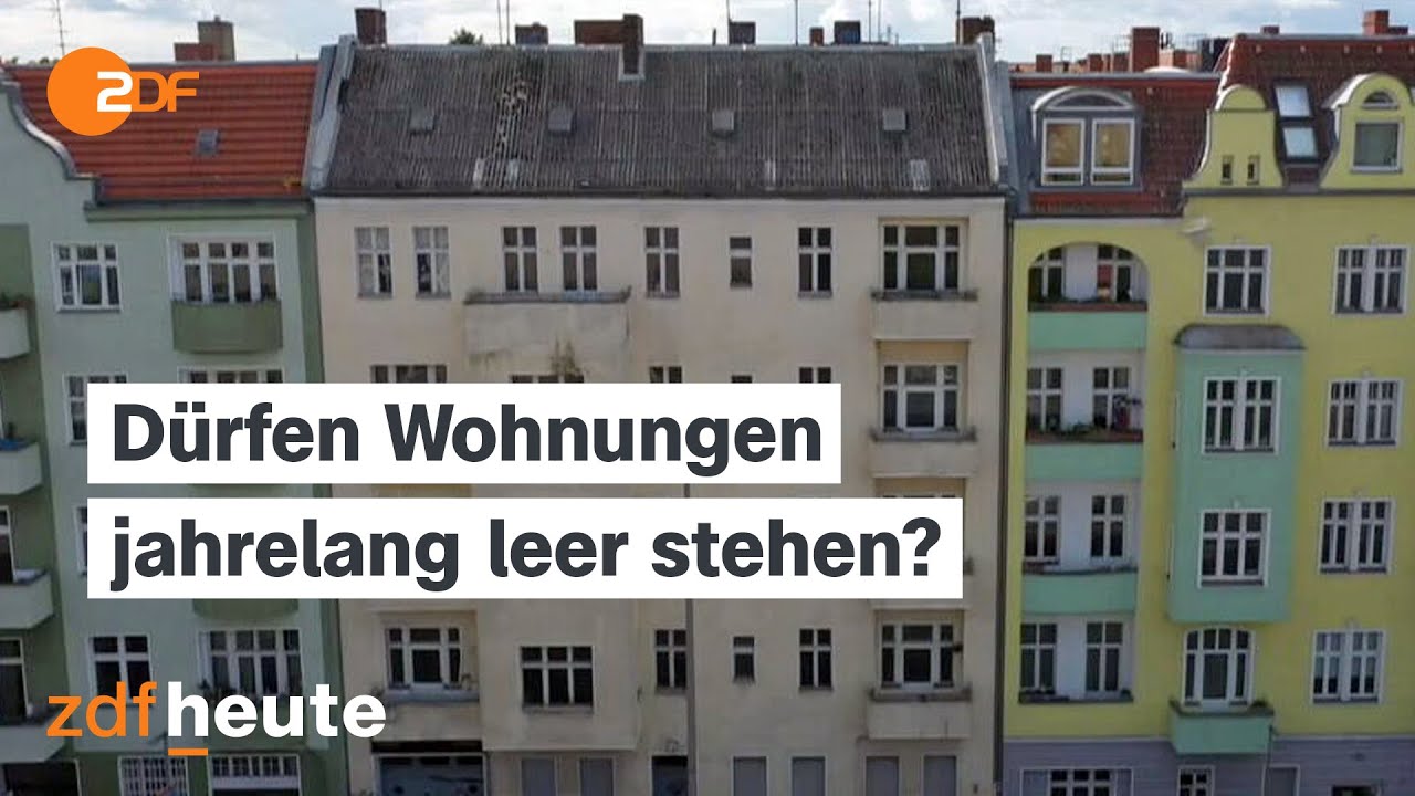 Massenweise Leerstand trotz Wohnungsnot – wie kann das sein? | WISO