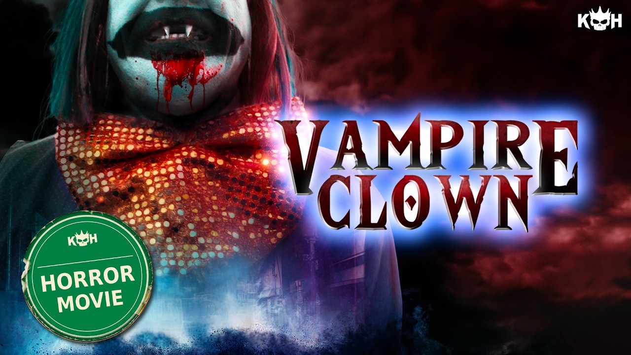 VAMPIRE CLOWN 🤡🩸 A Bloodsucking Clown Is Hunting the Town | FULL HORROR MOVIE