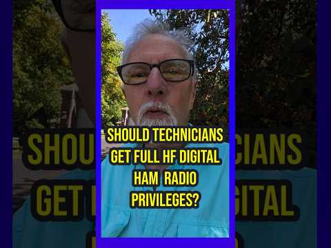 Ham Radio: Should Tech Licensees Have Full HF Digital Privileges ? #hamradio - Ham Radio Perspectives