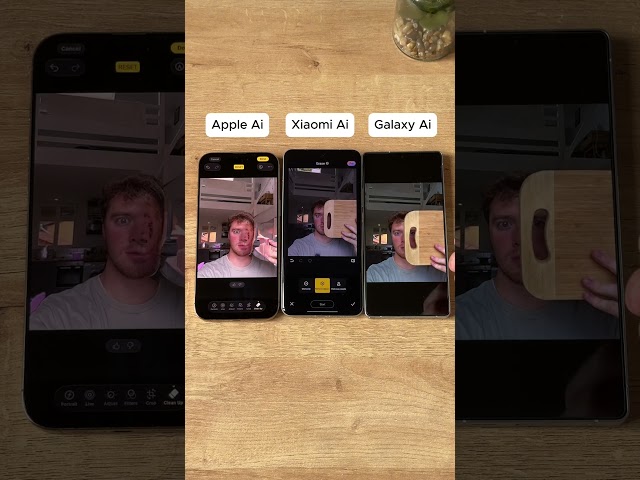 Apple AI vs Galaxy AI vs Xiaomi AI ⚔️ Who’s Got the Smartest Phone? #appleai #galaxyai #xiaomiai