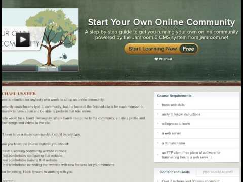 Start Your Own Online Community