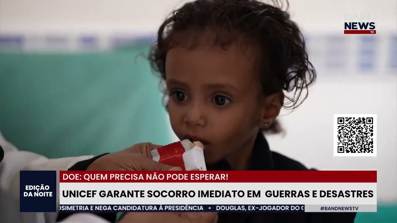 UNICEF garante socorro imediato em guerras e desastres | BandNews TV