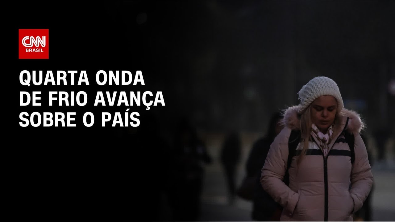 Previsão do tempo: quarta onda de frio avança sobre o país | CNN NOVO DIA
