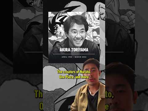 RIP Akira Toriyama, creator of Dragon Ball #akiratoriyama #dragonball #manga #gaming #rip