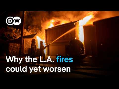 California's fires rage, claiming lives & buildings | Analysis + videos of fleeing | DW News
