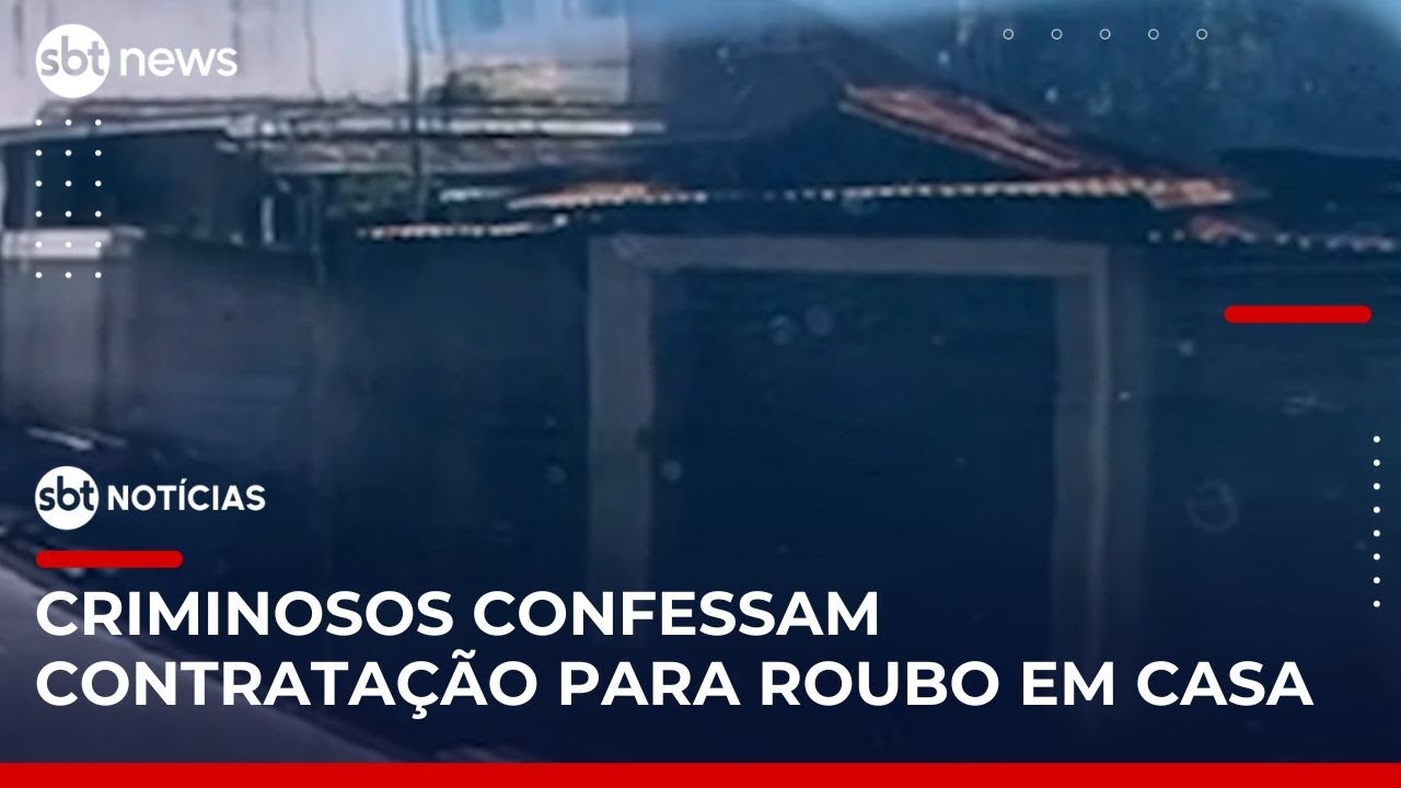 Filho é suspeito de contratar criminoso para roubar casa dos pais | #SBTNotícias
