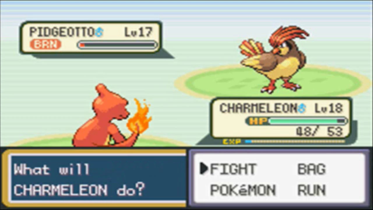 Pokémon Firered Vs Rival Gary 3 Youtube