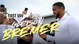 BEHIND THE SCENES WITH BREMER | Inside Bremer's First Day in Bianconero! | Juventus