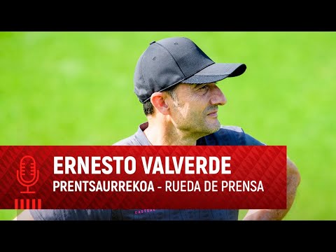 🎙️ Ernesto Valverde | pre Athletic Club-Cádiz CF I 5. J LaLiga 2023-24
