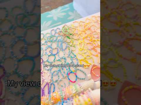 QOTD: favorite weather?? #shortsfeed #bracelet #popup #popupstand #fypp