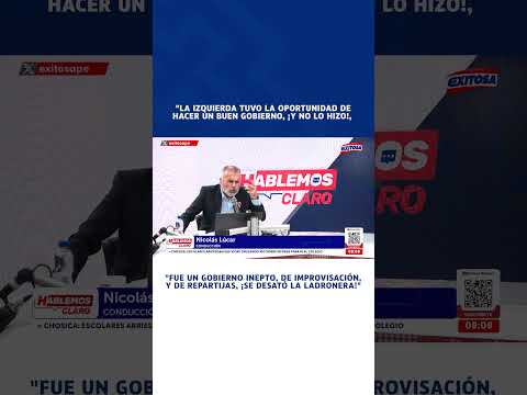🔴🔵 Nicolás Lúcar afirma que Pedro Castillo y la izquierda “fallaron” al gobernar el país