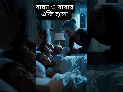 🧟🧟‍♀️বাচ্চা ও তার বাবার একি হলো🧟‍♀️🧟 #ghost #ghoststories #horrorstories #horror #ai#scarystories
