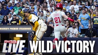 WIN OF THE YEAR?: Phillies pull off wild win over Brew Crew | Phillies Postgame Live