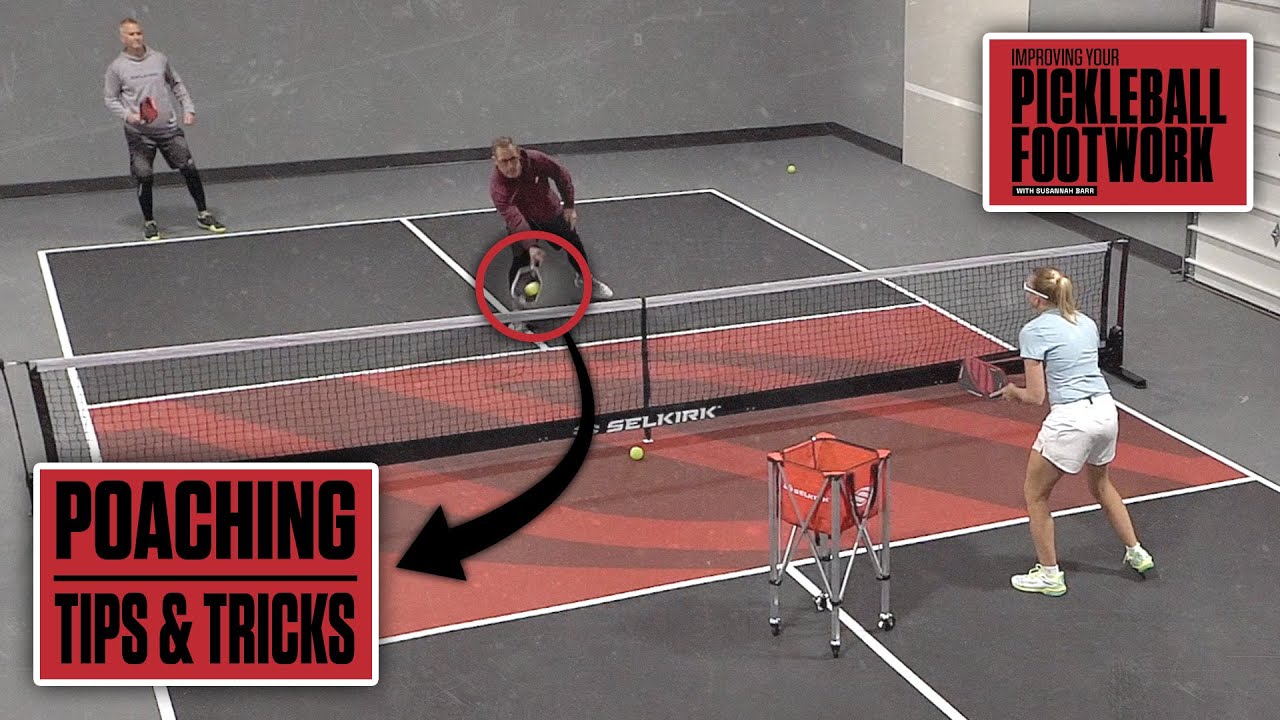 Footwork Skills for Poaching Your Pickleball Opponent's 3rd Shot