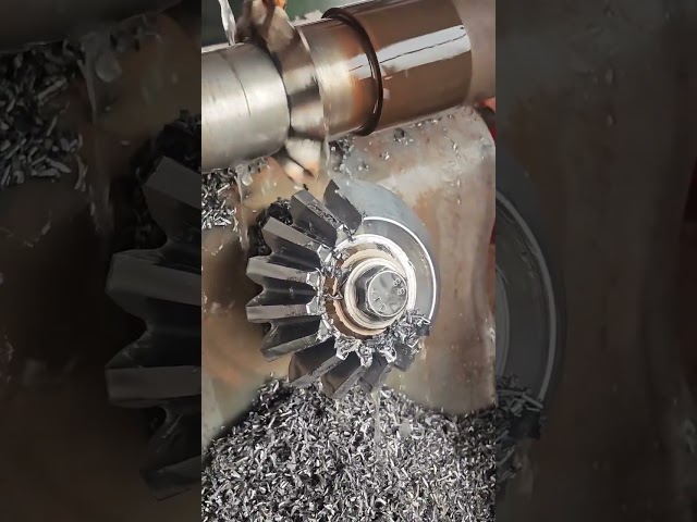 Bevel gear tooth grinding process