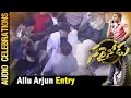 Allu Arjun's entrance @ Sarrainodu Pre-Release Event In Vizag