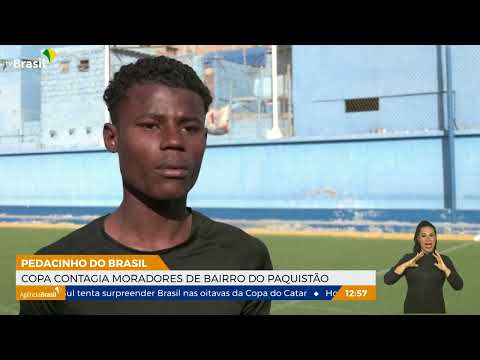 Copa do Mundo contagia moradores de pequeno bairro do Paquistão