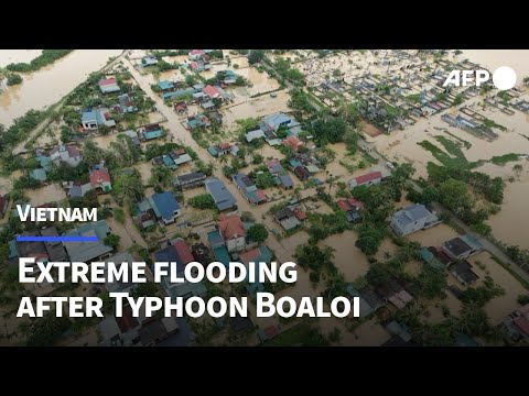 Flooding from Typhoon Boaloi cuts off thousands in Vietnam | AFP