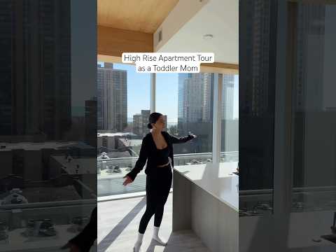 Honey, we’re home! #toddlermom #motherhoodjourney #highriseapartments #cityapartment #apartmenttour
