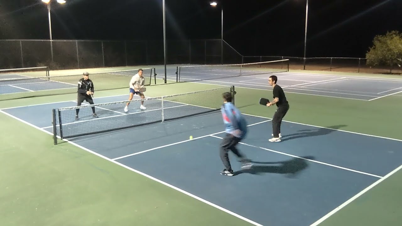 5.0 TENNIS CHAMP SLAUGHTERS 4.0 PLAYERS! 4.0 Pickleball Game at CWP in Myrtle Beach, SC