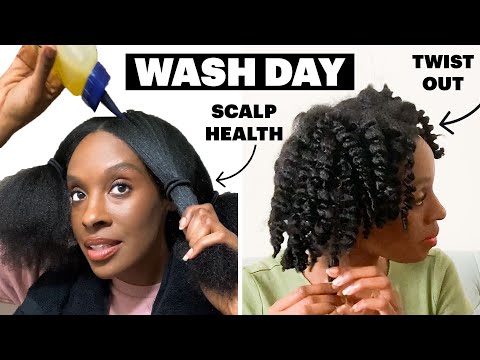 My 7-Step Wash Day Routine For Natural Hair and a Healthy Scalp | Allure