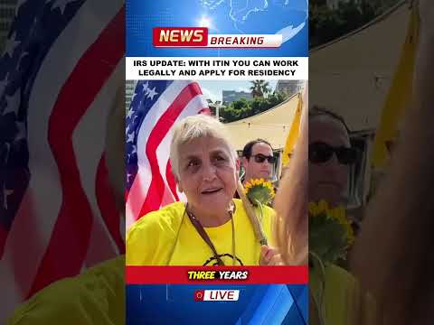 IRS UPDATE: WITH ITIN YOU CAN WORK LEGALLY AND APPLY FOR RESIDENCY#ResidenciaUSA #TrabajoLegal #irs