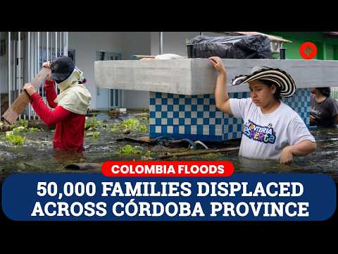 Colombia Flood Tragedy: Families Evacuate as Homes Collapse Under Water