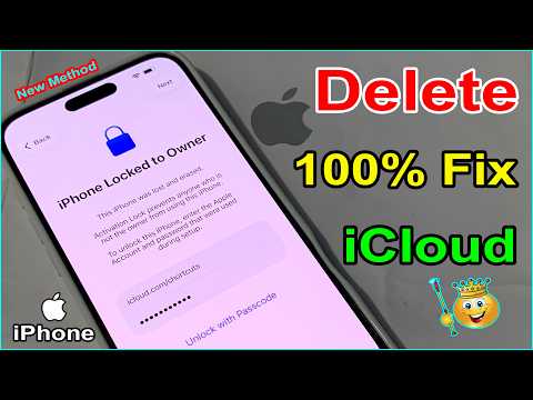 IPHONE ACTIVATION LOCK REMOVAL🔓 WITHOUT PASSWORD | ACTIVATION LOCK FORGOT APPLE ID & PASSWORD 2026✅