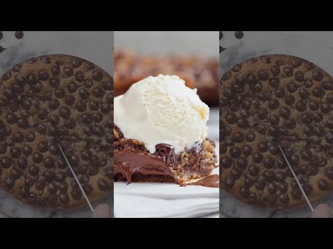 GIANT gooey chocolate chip cookie ?