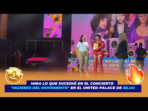 Mira lo que sucedió en el concierto "Mujeres del movimiento" en el United Palace de EE.UU