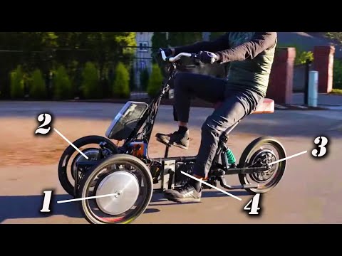 Arcimoto Unveils All Wheel Drive Self Charging E-Trike!