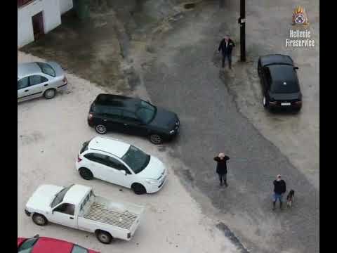 Παράδοση φαρμάκων με drone σε αποκλεισμένους πολίτες στη Θεσσαλία