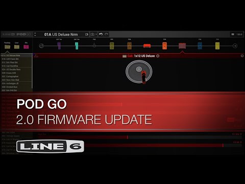 Line 6 | POD Go | 2.0 Firmware Update