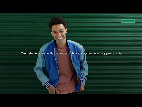 Reimagine the way you train with education from HPE