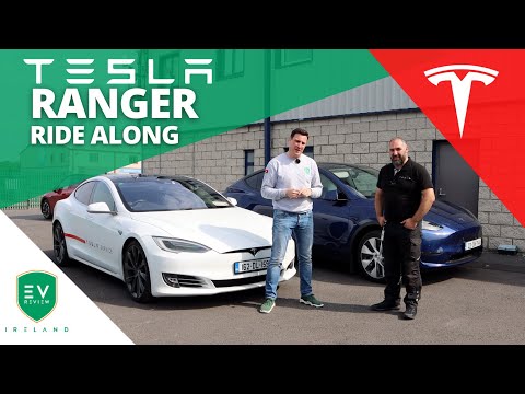 Tesla Ranger Ride Along  -  A Day with a Tesla Mobile Technician