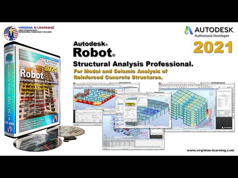 Autodesk Robot 2021 Tutorial RC II | Lesson 00 | Full Lesson