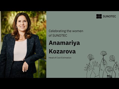 Celebrating the Women of SUNOTEC: Anamariya Kozarova