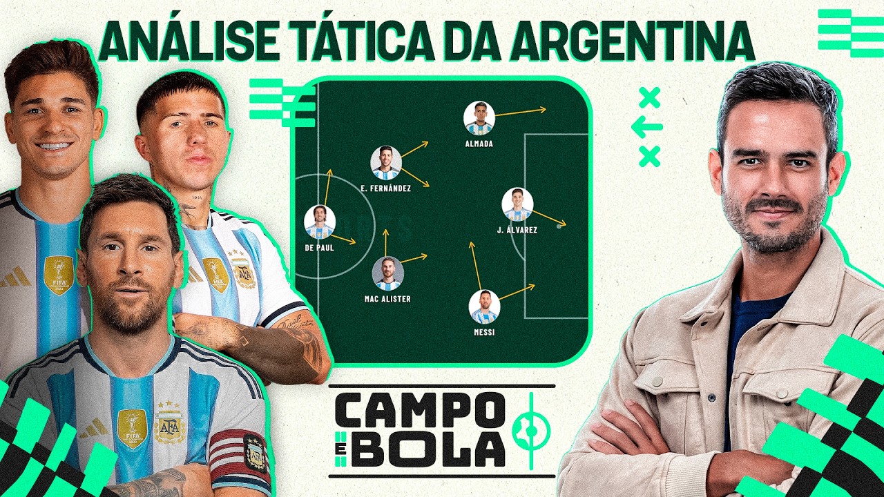 A ARGENTINA AINDA DEPENDE DE MESSI? ANÁLISE TÁTICA DA SELEÇÃO COM MARCELO BECHLER