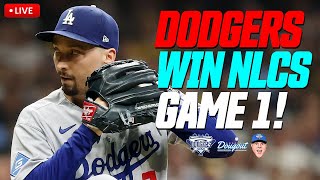 DODGERS WIN NLCS GAME 1 THRILLER! BLAKE SNELL DOMINATES, LA'S TERRIBLE BASE RUNNING BLUNDER