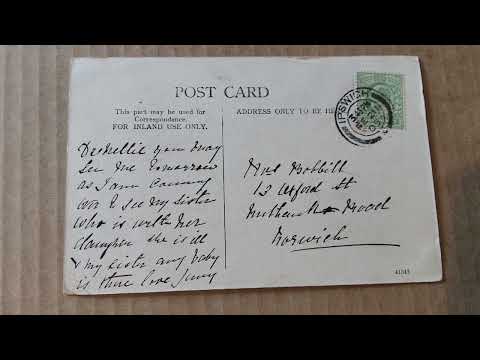 Ipswich the promenade 1902 postcard