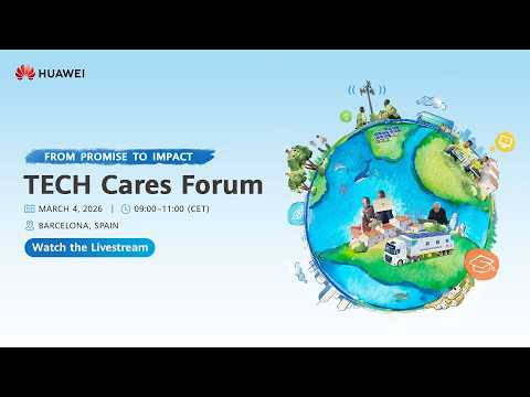 We're Live: Join the TECH Cares Forum at MWC 2026